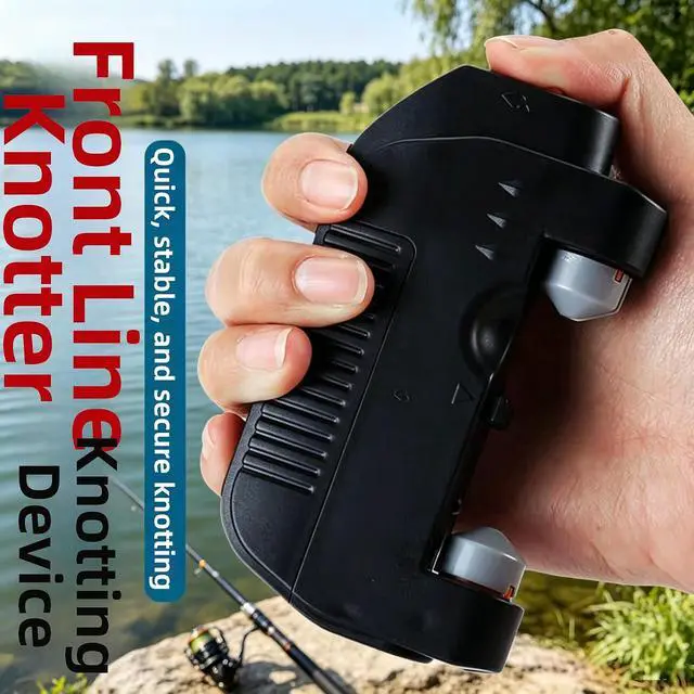 Alt view image 3 of 7 - Electric Lure GT Knotter - Professional Fishing Tool, Quick Fishing Knot Tying Tool, Automatic Knotting Machine Tying Device Fishing Hook Tier Knots Lure Tool for Fishing Lovers