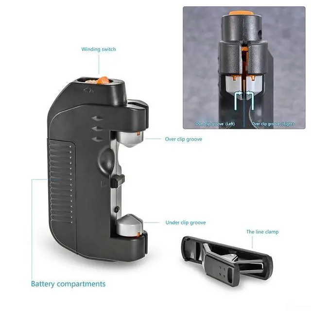 Alt view image 4 of 7 - Electric Lure GT Knotter - Professional Fishing Tool, Quick Fishing Knot Tying Tool, Automatic Knotting Machine Tying Device Fishing Hook Tier Knots Lure Tool for Fishing Lovers