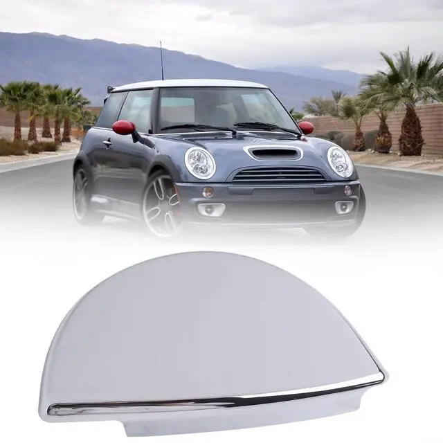 Alt view image 7 of 7 - Front Right Headlight Washer Nozzle Cover,For MINI Countryman R60 R61 2010-2016,Replace OE 61679805542 Plastic Spray Cap