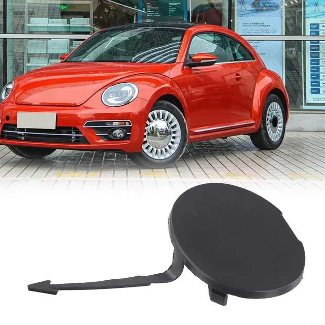 Alt view image 2 of 7 - Front Bumper Tow Hook Cover Cap 1C0807241C,For Beetle 2006-2010,Plastic Replacement Part