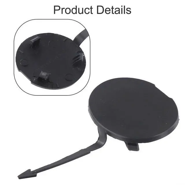 Alt view image 3 of 7 - Front Bumper Tow Hook Cover Cap 1C0807241C,For Beetle 2006-2010,Plastic Replacement Part