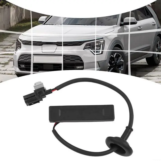 Alt view image 2 of 7 - Rear Tailgate Door Handle Switch Button, For Niro 2016-2023,Direct Replacement Part 81720-G5000,Plastic Interior Lock Hardware Component