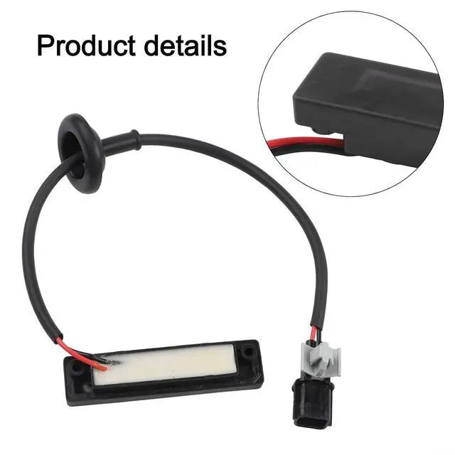 Alt view image 3 of 7 - Rear Tailgate Door Handle Switch Button, For Niro 2016-2023,Direct Replacement Part 81720-G5000,Plastic Interior Lock Hardware Component