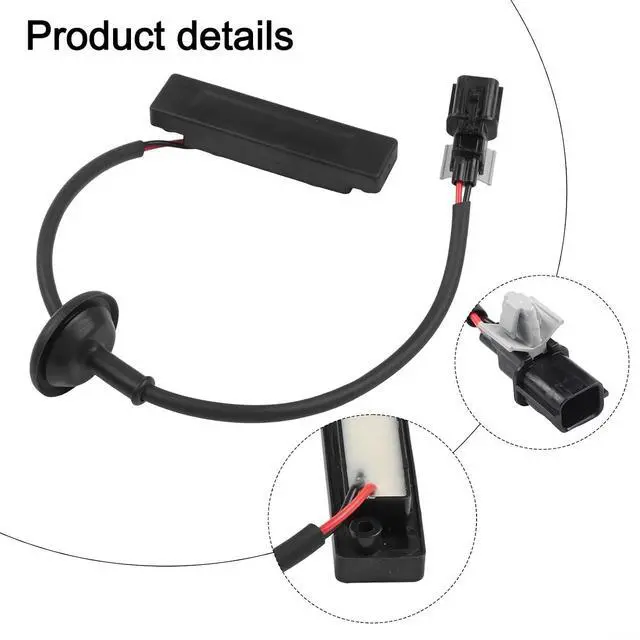 Alt view image 4 of 7 - Rear Tailgate Door Handle Switch Button, For Niro 2016-2023,Direct Replacement Part 81720-G5000,Plastic Interior Lock Hardware Component