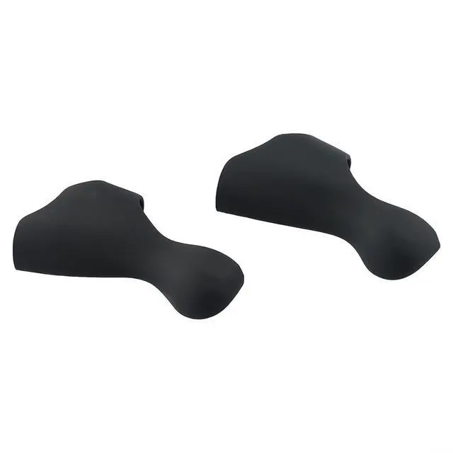 Alt view image 7 of 7 - 105 ST-6700 Brake Lever Hood Covers, Silica Gel Shifter Hoods For Road Bike 10 Speed, Anti-Slip Protective Grips (1 Pair)(Black)
