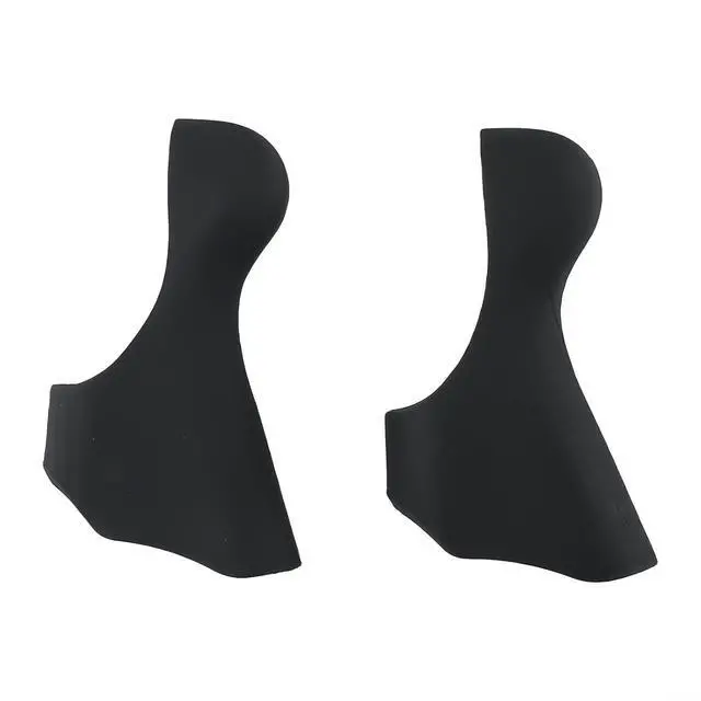 Alt view image 6 of 7 - 105 ST-6700 Brake Lever Hood Covers, Silica Gel Shifter Hoods For Road Bike 10 Speed, Anti-Slip Protective Grips (1 Pair)(Black)