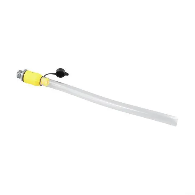 Alt view image 7 of 7 - Oil Drain Valve 125-508 For Craftsman, Zinc Alloy Quick Pull Replacement For 181654 428287 532428287 951-10517A, Fits 3/8in NPTF Thread With 1/2in Hose