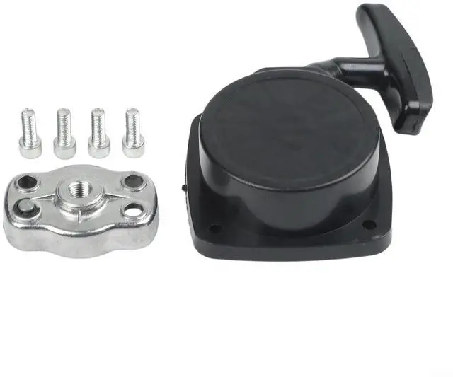 Main image of Starter Pull Plate Kit for EB260 1E34FB Blower Engine, Recoil Starter and Pawl Screw Assembly with Claw Cup for Garden Yard Equipment Repair, for Easy Install Replacement Parts Black