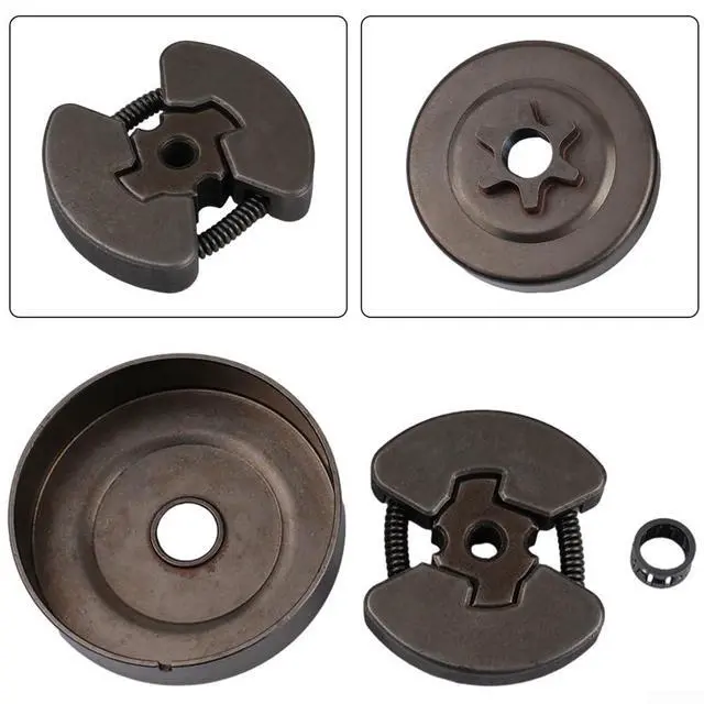 Alt view image 3 of 7 - Chainsaw Sprocket Clutch Drum 530057905 530057907 Compatible with P3314 P3516 P3816 P3818 Metal Replacement Parts