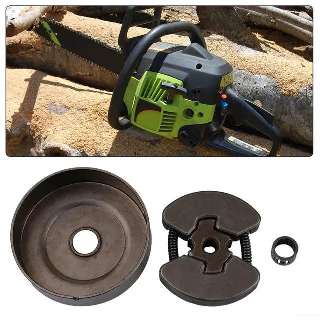 Alt view image 4 of 7 - Chainsaw Sprocket Clutch Drum 530057905 530057907 Compatible with P3314 P3516 P3816 P3818 Metal Replacement Parts