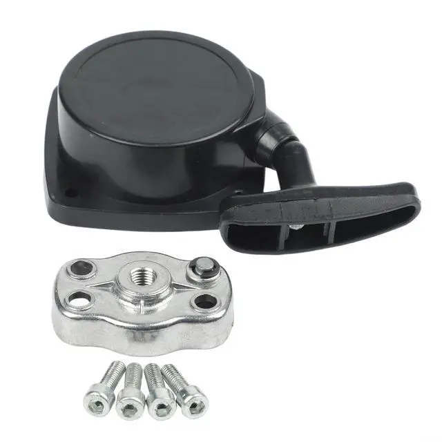 Alt view image 7 of 7 - Starter Pull Plate Kit for EB260 1E34FB Blower Engine, Recoil Starter and Pawl Screw Assembly with Claw Cup for Garden Yard Equipment Repair, for Easy Install Replacement Parts Black