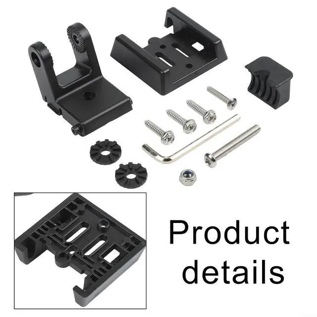 Alt view image 2 of 7 - Transducer Bracket 7400931 Mounting Plate For XNT XHS 9 HDSI 180T For HELIX 12 10 9 SI 1199Ci 999Ci 1198C 998C For CHIRP Fish Finder