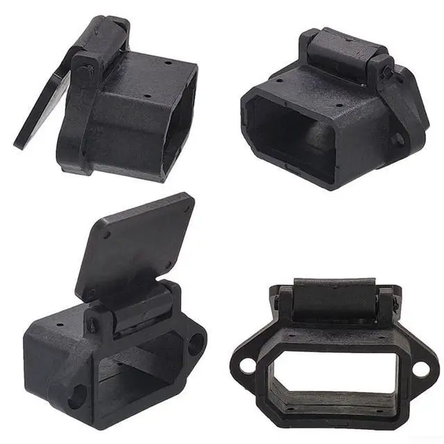Alt view image 6 of 7 - QS8-S for battery Connector, 130A 600V High Current With Housing, 8-10AWG Wire Gauge, Black Nylon Shell For Industrial Equipment(Male)