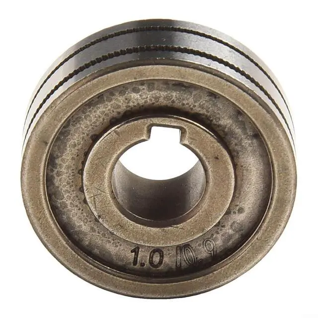 Alt view image 4 of 6 - MIG Welder Drive Rolls For .023, .030, .035, .045 Inch Wire, Wire Feed Roller With Knurled, V, And U Groove Profiles For Gas Shielded Welding Equipment(#10)