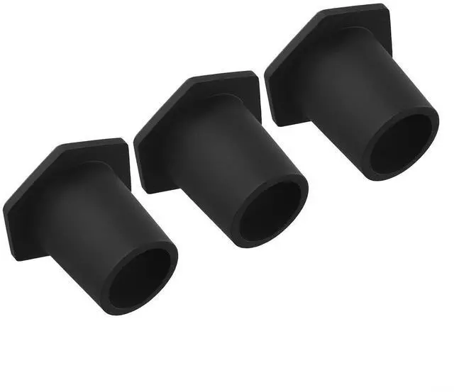 Main image of 3 Pack Silicone Umbrella Hole Rings for Patio Tables, 1.8 Inch Black Grommets for Outdoor Garden Furniture, Weatherproof for STABILIZER Inserts (3pcs)