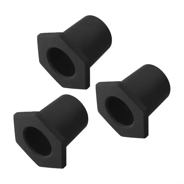 Alt view image 5 of 7 - 3 Pack Silicone Umbrella Hole Rings for Patio Tables, 1.8 Inch Black Grommets for Outdoor Garden Furniture, Weatherproof for STABILIZER Inserts (3pcs)