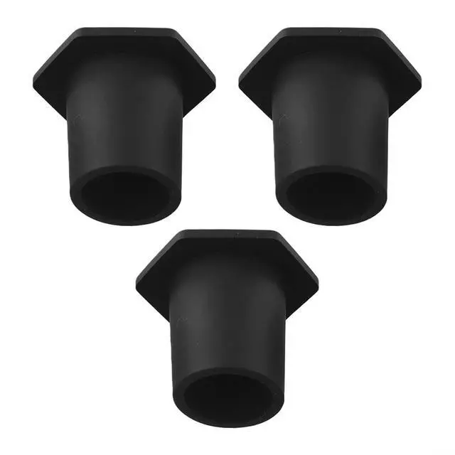 Alt view image 6 of 7 - 3 Pack Silicone Umbrella Hole Rings for Patio Tables, 1.8 Inch Black Grommets for Outdoor Garden Furniture, Weatherproof for STABILIZER Inserts (3pcs)