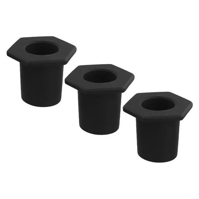 Alt view image 7 of 7 - 3 Pack Silicone Umbrella Hole Rings for Patio Tables, 1.8 Inch Black Grommets for Outdoor Garden Furniture, Weatherproof for STABILIZER Inserts (3pcs)