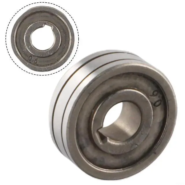 Alt view image 4 of 7 - MIG Welder Drive Rolls For .023, .030, .035, .045 Inch Wire, Wire Feed Roller With Knurled, V, And U Groove Profiles For Gas Shielded Welding Equipment(#6)