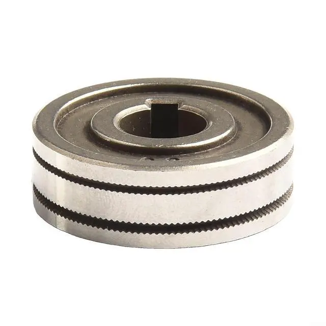 Alt view image 6 of 7 - MIG Welder Drive Rolls For .023, .030, .035, .045 Inch Wire, Wire Feed Roller With Knurled, V, And U Groove Profiles For Gas Shielded Welding Equipment(#7)