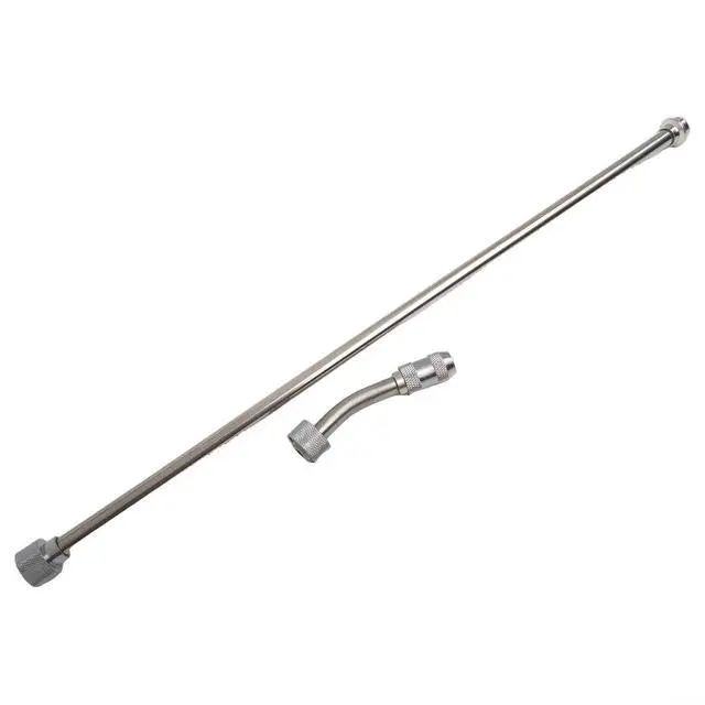 Alt view image 5 of 7 - Spray Wand Replacement Extension Rod, Stainless Steel Metal Sprayer Wand with Adjustable Nozzle for Pressure Washer, 28cm/48cm/56cm/72cm (52cm)