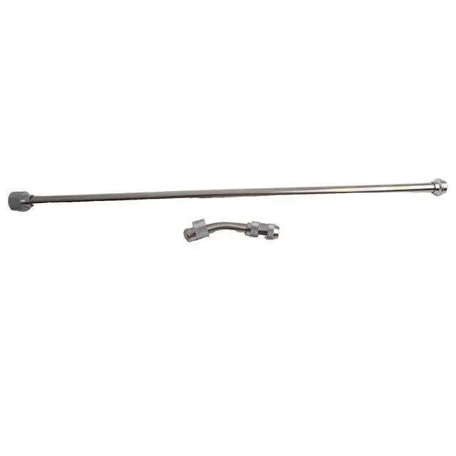 Alt view image 6 of 7 - Spray Wand Replacement Extension Rod, Stainless Steel Metal Sprayer Wand with Adjustable Nozzle for Pressure Washer, 28cm/48cm/56cm/72cm (52cm)