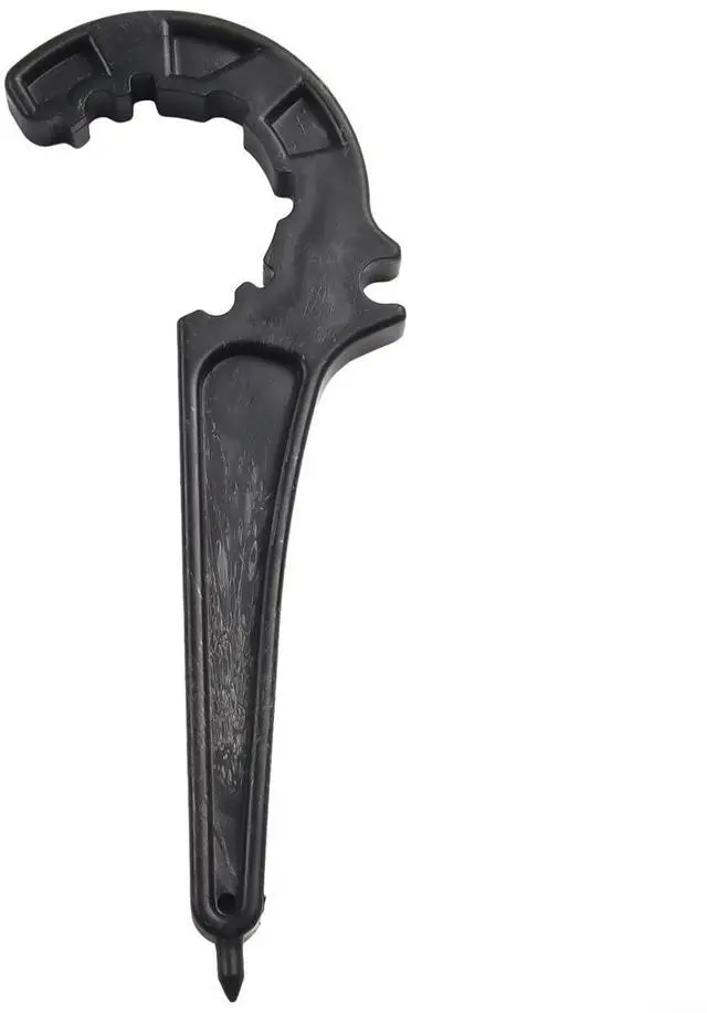 Main image of PE Pipe Fitting Wrench, Plastic Lock Nut Removal Tool for 20-63mm PVC Valves & Quick Connect Fittings, Black(50mm)