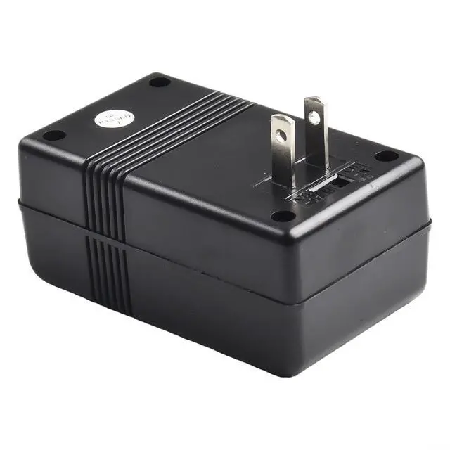 Alt view image 2 of 5 - 100W Step Up Down Voltage Converter Transformer, 110V/120V to 220V/240V AC Adapter for Travel, Black(SW-S12100W)
