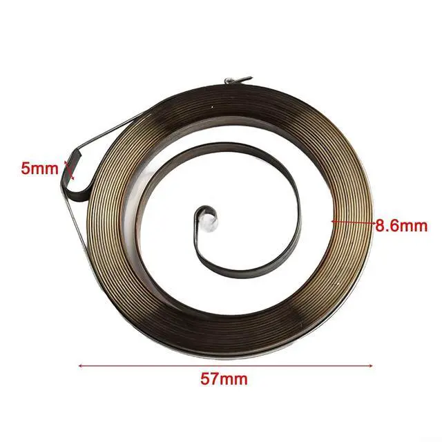 Alt view image 3 of 7 - Recoil Spring Starter Pulley Rope Kit For FC55 FS55 FS45 FS46 FS38 Trimmer Parts, Plastic Pull Start Assembly With Pawl And Cord For Garden Equipment