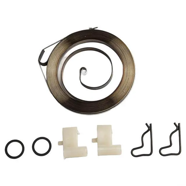 Alt view image 4 of 7 - Recoil Spring Starter Pulley Rope Kit For FC55 FS55 FS45 FS46 FS38 Trimmer Parts, Plastic Pull Start Assembly With Pawl And Cord For Garden Equipment