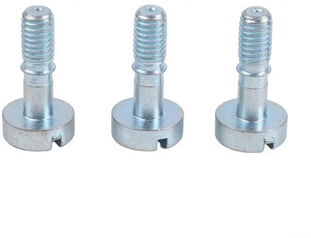 Main image of M6x20 Engine Cover Guard Screw 3 Pieces for MS311 for MS391 Part 9022-319-1300 Robust Metal Hardware Blocks Particles Secure Fit Simple Assembly Silver