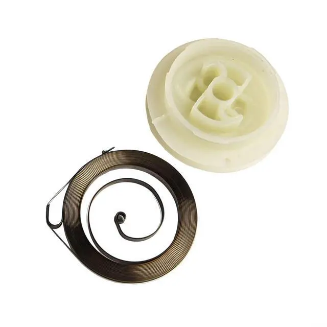 Alt view image 7 of 7 - Recoil Spring Starter Pulley Rope Kit For FC55 FS55 FS45 FS46 FS38 Trimmer Parts, Plastic Pull Start Assembly With Pawl And Cord For Garden Equipment