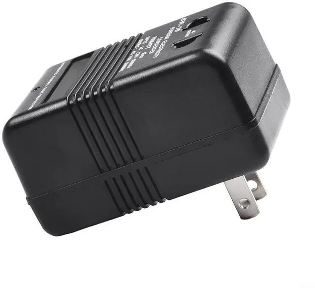 Alt view image 3 of 6 - 100W Step Up Down Voltage Converter Transformer, 110V/120V to 220V/240V AC Adapter for Travel, Black