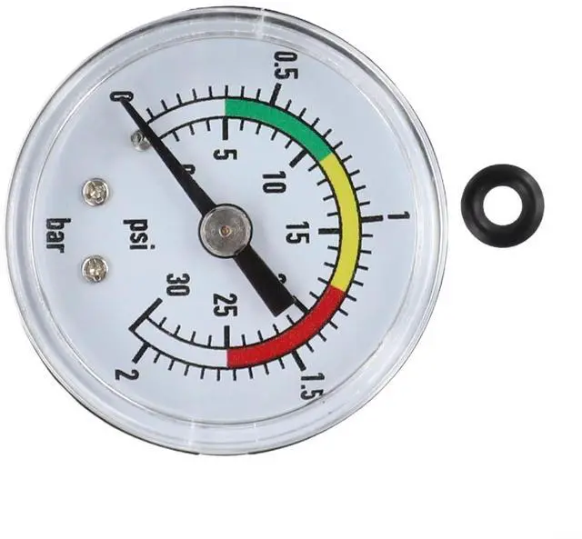 Main image of Pressure Gauge 11224 14 16 Inch Sand Filter Pumps,Dual Scale, Pool Pump Replacement Part With O-Ring