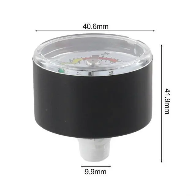 Alt view image 2 of 7 - Pressure Gauge 11224 14 16 Inch Sand Filter Pumps,Dual Scale, Pool Pump Replacement Part With O-Ring