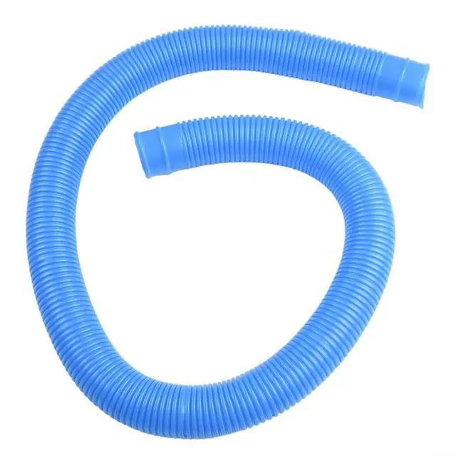 Alt view image 5 of 7 - Spiral Wound Pool Filter Hose 1.25 Inch Diameter 39 Inch Length Compatible With For 607 637 Pumps 330-1000 GPH Flexible PVC 2 Pack(blue)
