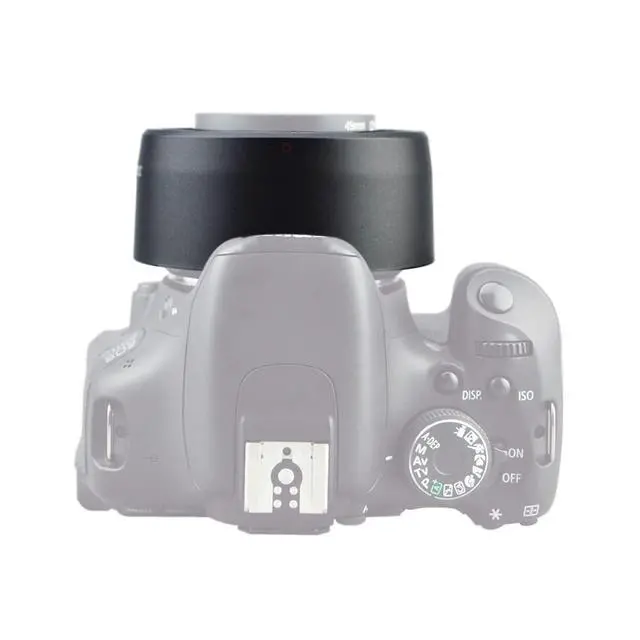 Alt view image 6 of 7 - Reversible Lens Hood Cover Shade for Canon EF 50mm F1.8 STM Lens Replaces Canon ES-68 Lens Hood Protector (Fits Canon EF 50mm F1.8 STM Version Only)