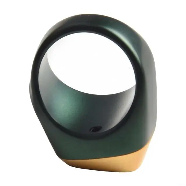 Alt view image 2 of 5 - IQibla Smart Ring Counter for Zikr & Prayer Times with OLED Display, Waterproof Digital Tasbih Counter with Vibration Reminder for Muslims, for iOS & for Android App, 40mAh 3-Day Battery(22mm Green)