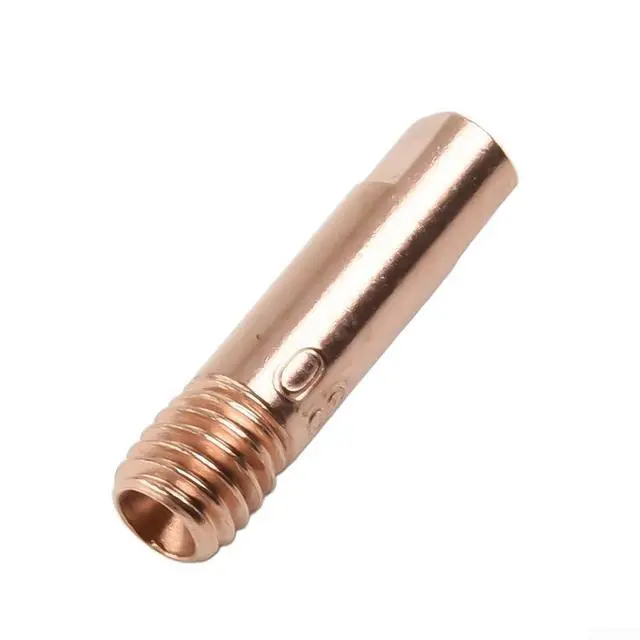 Alt view image 5 of 7 - 21PCS MIG Welder Nozzle Tips For Easy-Flux 125 Amp Welder Models 56355 And 56359, 0.035 in/0.9 mm And 0.030 in/0.8 mm Inner Aperture, Gasless Welding Torch Parts(030)