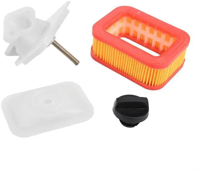 Main image of Air Filter Replacement for 5200 5800 Chainsaw, Plastic & Paper Fuel Filter Kit for 52cc 58cc Saw, Lawn Mower Accessories