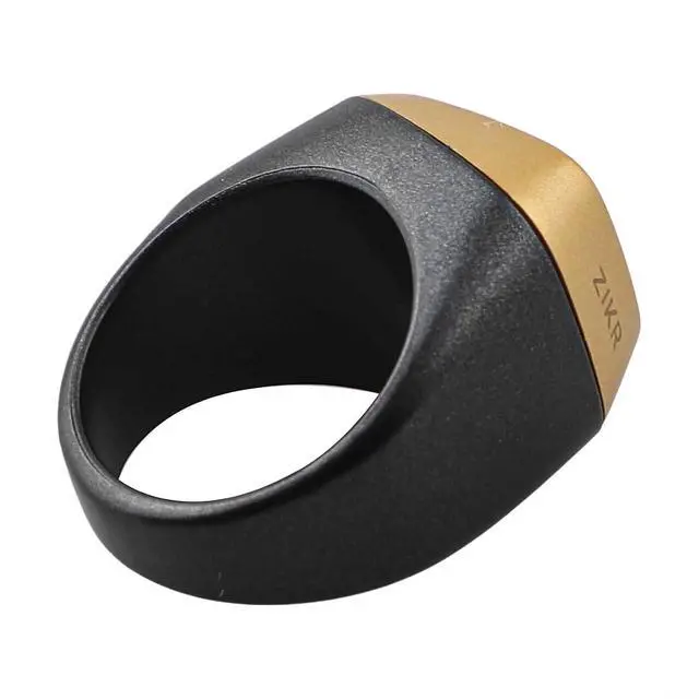 Alt view image 3 of 3 - IQibla Smart Ring Counter for Zikr & Prayer Times with OLED Display, Waterproof Digital Tasbih Counter with Vibration Reminder for Muslims, for iOS & for Android App, 40mAh 3-Day Battery(22mm Black)