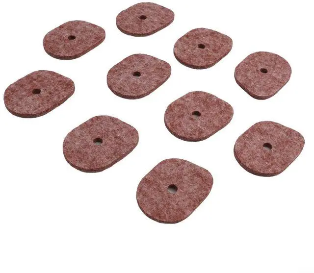 Main image of 10 Pack Air Filter Replacement For 4144 124 2800 Compatible With FS40 FS50 FS56 FS70 HT56 FC56 KM56 Trimmer Parts Brick Red Felt Element