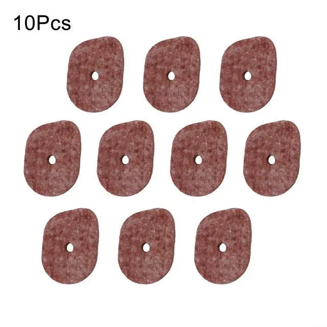 Alt view image 6 of 6 - 10 Pack Air Filter Replacement For 4144 124 2800 Compatible With FS40 FS50 FS56 FS70 HT56 FC56 KM56 Trimmer Parts Brick Red Felt Element