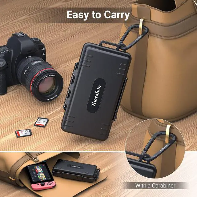 Alt view image 5 of 7 - 1 + 1 Memory Card CaseDurable Style with Pop Up Style Memory Card Case