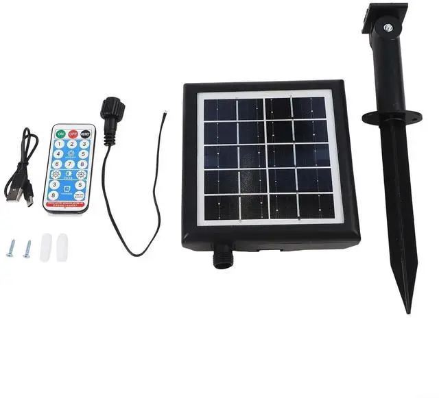 Main image of High Power 3.7V/24V Solar Panel Controller Box For Light Strings, Smart Circuit Board With Type-C Input, Black Case For Outdoor Alternative Energy(3V)