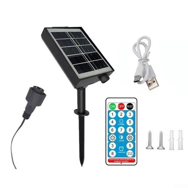 Alt view image 7 of 7 - High Power 3.7V/24V Solar Panel Controller Box For Light Strings, Smart Circuit Board With Type-C Input, Black Case For Outdoor Alternative Energy(3V)