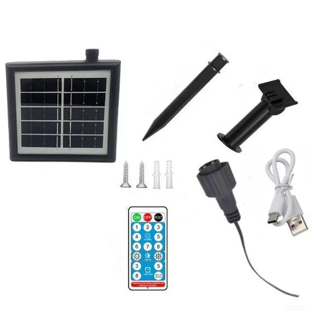 Alt view image 3 of 7 - High Power 3.7V/24V Solar Panel Controller Box For Light Strings, Smart Circuit Board With Type-C Input, Black Case For Outdoor Alternative Energy(24V)