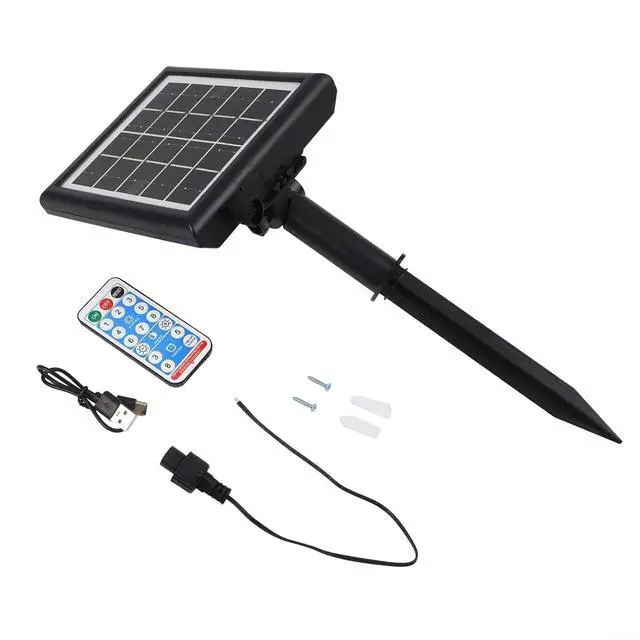 Alt view image 6 of 7 - High Power 3.7V/24V Solar Panel Controller Box For Light Strings, Smart Circuit Board With Type-C Input, Black Case For Outdoor Alternative Energy(3V)