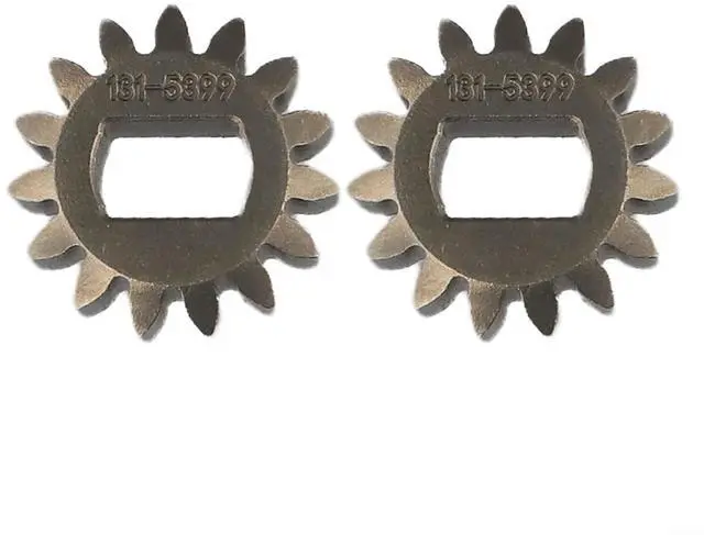 Main image of Metal Pinion Gears 131-5399 2 Pack Lawn Mower Parts Fits 22 Personal Series Robust Construction Quick Replace Restores Performance
