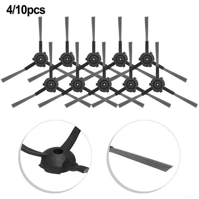 Alt view image 2 of 4 - 4 / 10PCS Side Brushes For Ecovacs For YEEDI Y1 Pro / Y1 Pro Plus, Edge Corner Cleaning Brush, Nylon Side Sweeper, Robot Vacuum Accessories(4 PACK)